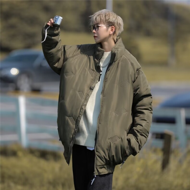 新款棉衣男冬季棉袄外套韩版潮流面包服M9008P80,男装棉衣,星座1116-2