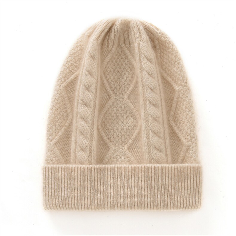 2025年秋季通勤百搭简约帽子，帽子，牧戎奢羊绒