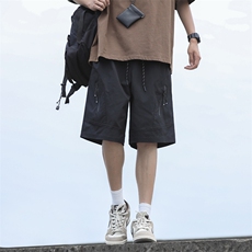 夏季潮牌宽松百搭五分裤美式户外机能工装短裤男现货K8044-P32，男装牛仔裤，星座512-3