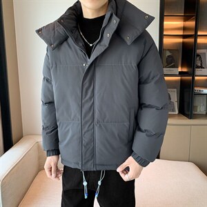 酒店风冬季棉衣男加厚棉袄外套ins情侣款面包棉服M0761-P100图片