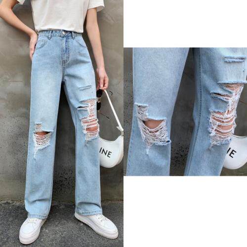 夏季新品牛仔破洞裤，女装，雪儿诱惑