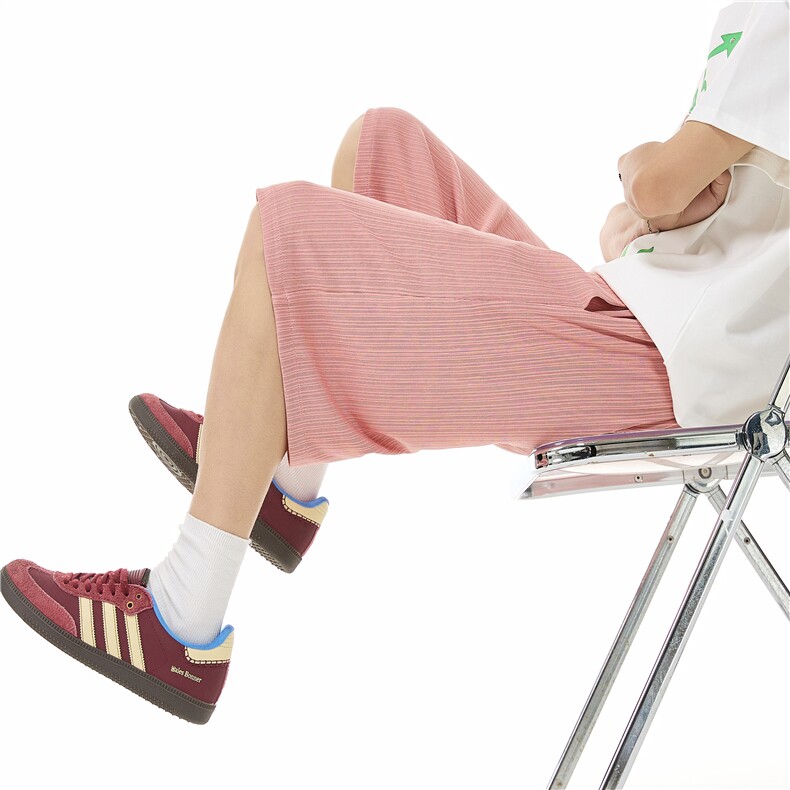 抖音品质夏季新款简约透气休闲冰丝短裤B315-K25560-特p25控48,男装牛仔裤,电商B315
