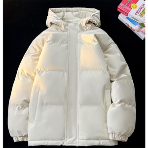 现货高品质美式高街冬季重磅三防加厚羽绒棉衣厚外套面包棉服图片