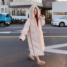 大货已出V型线条镶边大棉衣225-A86（），女装棉衣/棉服，浙宝225