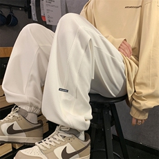 直筒秋季裤子男百搭束脚裤休闲垂感抗皱K922-特批32，男装休闲裤，星座718-1