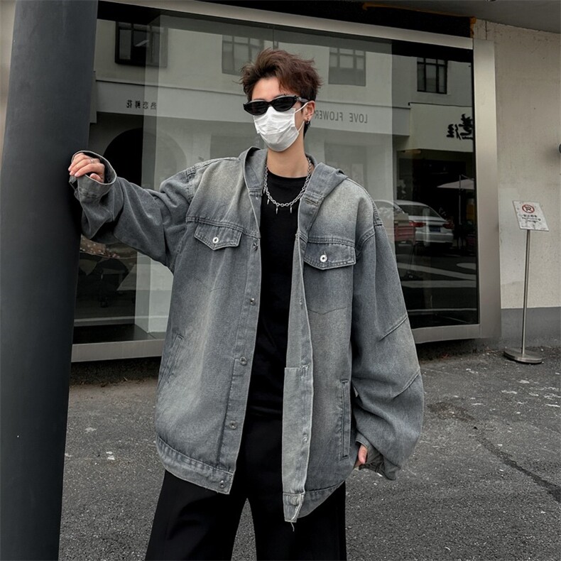 春秋痞帅外套男ins高街潮牌港风日系原宿风韩版潮流宽松夹克,男装夹克,星座1210-1