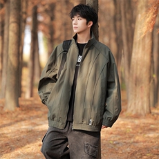 现货美式休闲加厚雪山棉衣夹克外套立领纯色三防户外工装棉服，男装夹克，电商A486