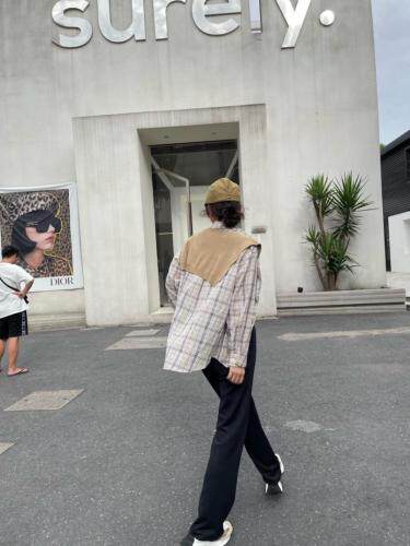 格子风衬衣yyds披肩也是加分点，其它，U SAY(3F)