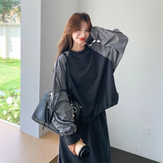 26新款现货大货已到店撞色卫衣套装6831-P165-K248，女装套装/套裙，2D034