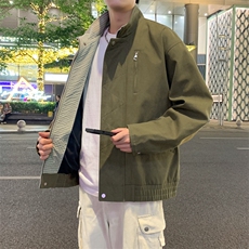 痞帅外套男ins高街潮牌港风日系原宿风潮流宽松夹克JK02528-P90，男装夹克，星座308B-2