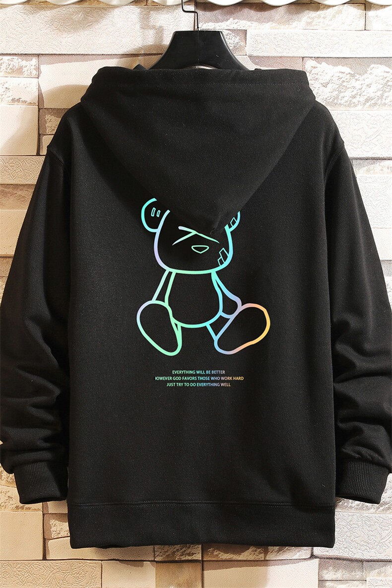 KS21139-P38连帽开衫卫衣男运动外套大码班服砖墙挂拍,男装卫衣,电商A040A