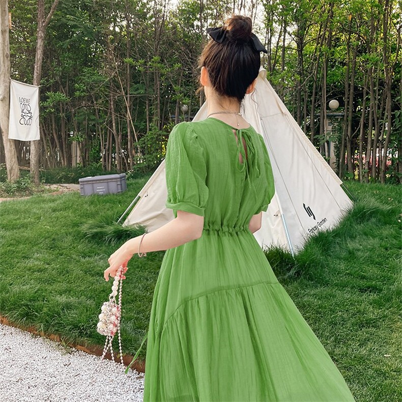 现货 法式甜美减龄仙女裙 251-25111-P105-K158图片