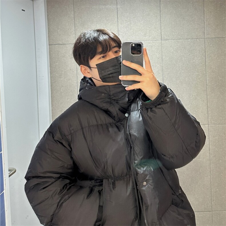816B-WT039-P125韩阔版加厚保暖棉衣宽松面包服棉袄外套,男装棉衣,星座816B