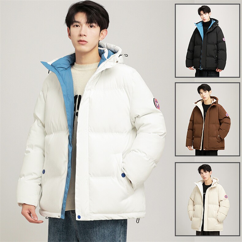 冬季新款棉衣男士加厚大鹅棉袄外套情侣款防寒保暖棉服1102-P60,男装棉衣,星座1403A