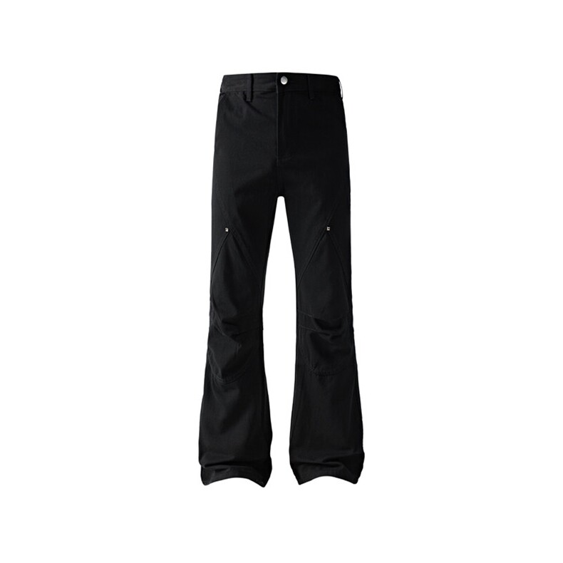 美式高街潮流微喇牛仔裤新款宽松百搭休闲时尚直筒TS63P54,男装牛仔裤,星座1013-1