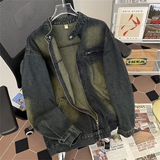 秋季新款美式复古夹克水洗外套QB01P80，男装夹克，星座1116-2