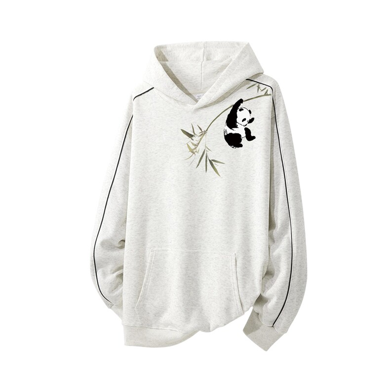 得物供货、复合重磅420克现货连帽卫衣宽松HD019-1-WYT25319-P45图片