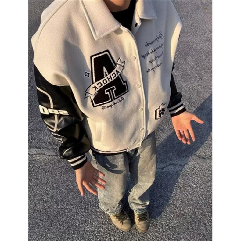 百搭ins刺绣双层棒球服气质流行文艺时尚简约原宿日系J230，女装职业装，星座1116A（原606A-3）