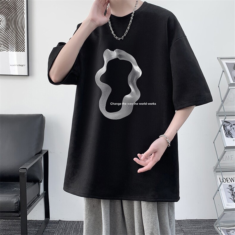麂皮绒短袖t恤男大码半袖男JD82390-P25,男装T恤,电商A040