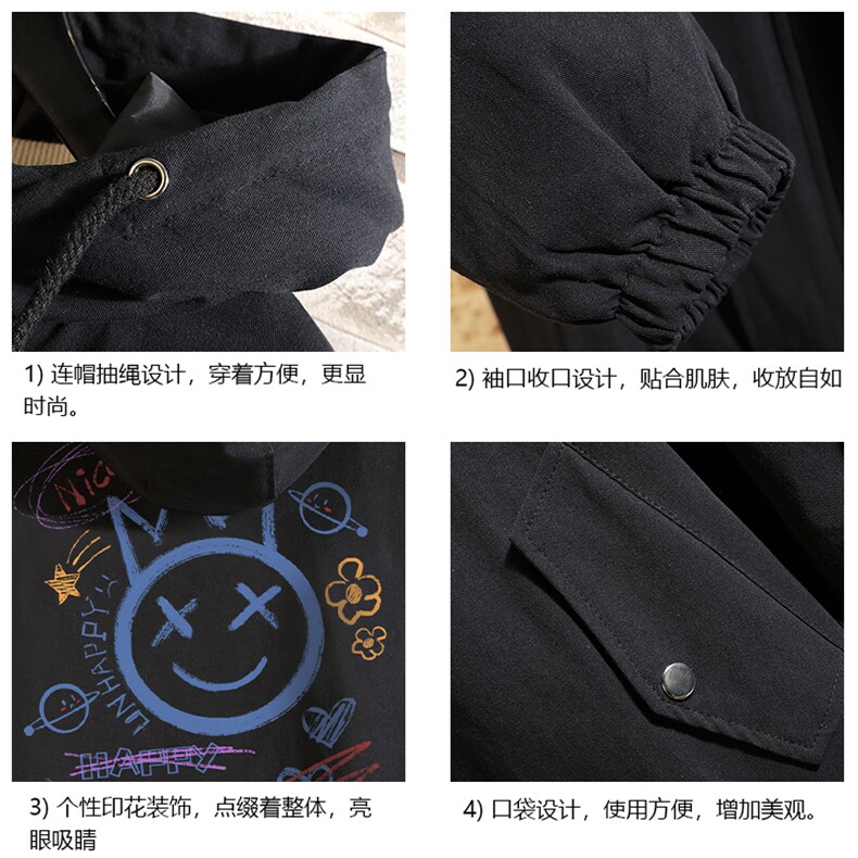 JK41180-P85加棉款-P115纯棉连帽夹克男士大码工装夹克男砖墙,男装夹克,电商A040A