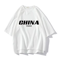 Q11001-P30春夏季七分袖t恤男大码五分袖男短袖中袖大皂风，男装T恤，电商A040