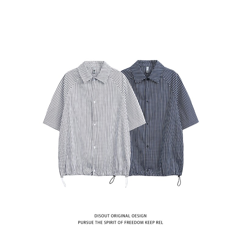 特P40无差价新款夏季潮流百搭时尚短袖衬衫-HC2705日系白底，男装T恤，电商A003