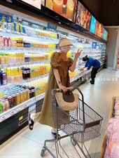 夏季新款 后系带连衣裙 三色,女装连衣裙,妮斯娜美