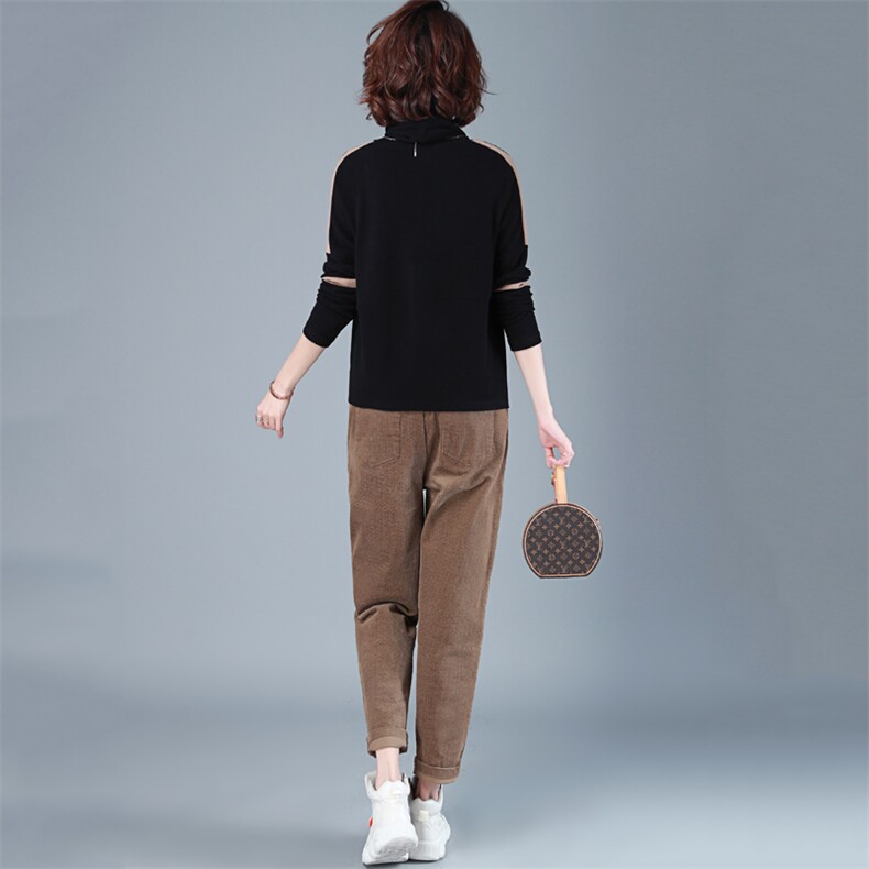 2021年秋季新款时尚洋气卫衣套装女休闲百搭两件套装春秋,女装套装/套裙,简韵佳