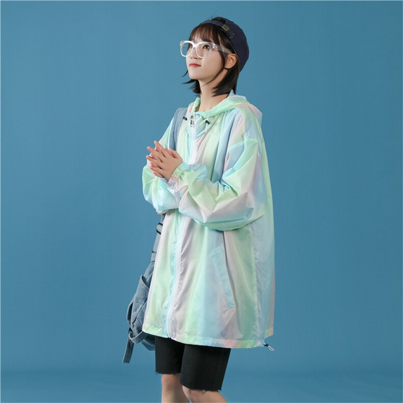 F3050/P38新款七彩防晒衣男夏季防晒服宽松遮阳运动薄款外套夹克,男装夹克,电商A141