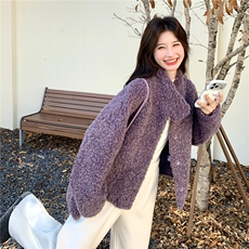 已出货带包包羊羔毛8891P205K308，女装短外套，2C201