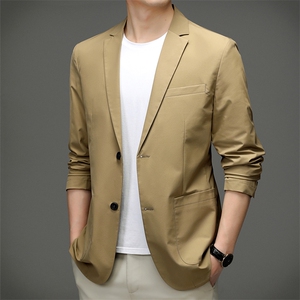 BW33611钱塘2020-2中年男士休闲单西简约百搭修身西服外套P165图片