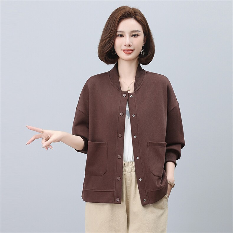 2024年春季原创设计宽松通勤短外套,女装短外套,希欧阁