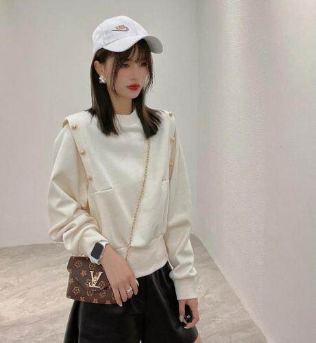 2021秋季新款卫衣，女装卫衣/绒衫，艾格依