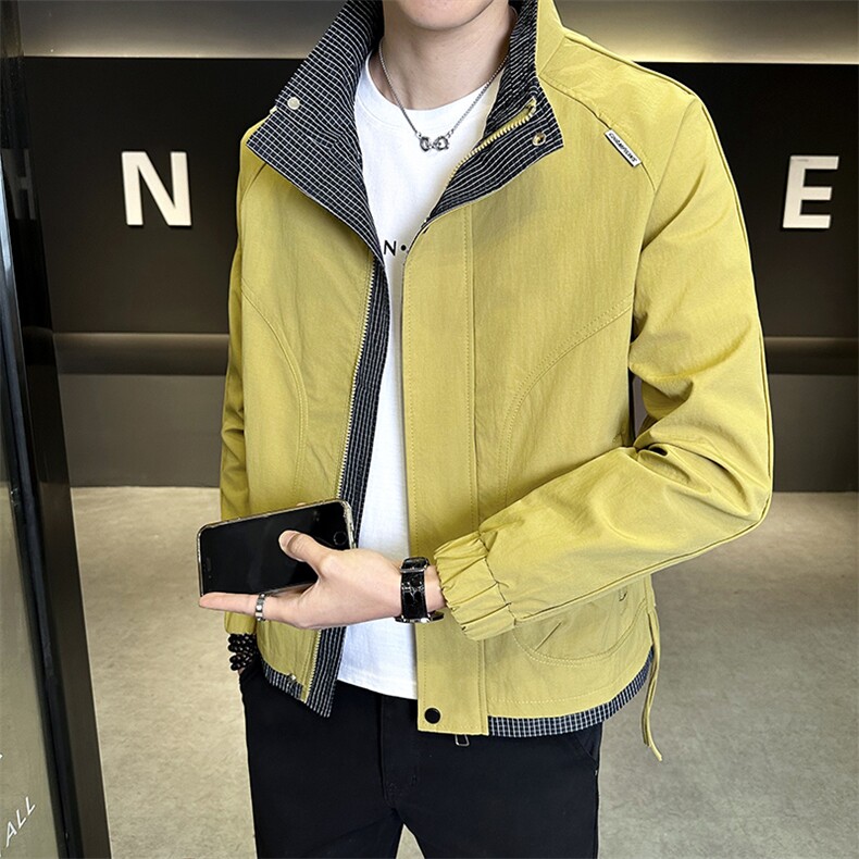 JK891-P85直播高品质男士休闲外套ins潮2026年春季新款男装夹克,男装夹克,星座507A（原星座306B-2）