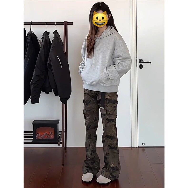 1506A/GZY3970/P54工装裤男女修身直筒显高马蹄长裤,男装工装外套,星座1506A