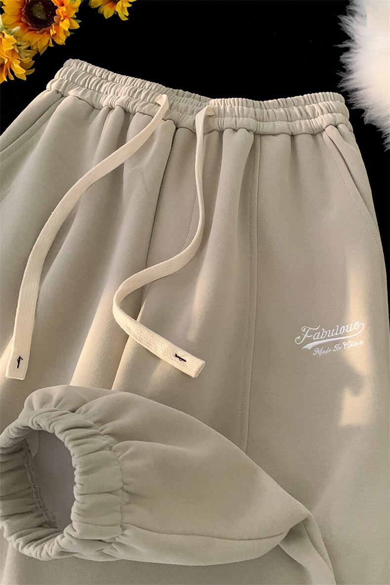 供抖音高品质休闲裤男裤子刺绣束脚裤416B-1-KL689-P50限68,男装休闲裤,星座416B-1