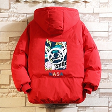 控128加绒面包服男大码羊羔毛衣男MY16275-P100，男装棉衣，电商A040A