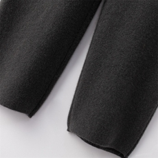 2025秋冬新款百搭四平加厚商务裤，男装休闲裤，台绒羊绒