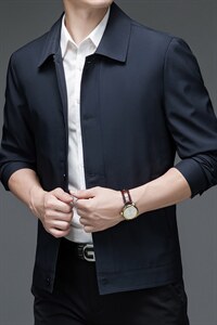 BNA8805钱塘2020-2男士春秋款商务休闲简约夹克外套主推款P65图片