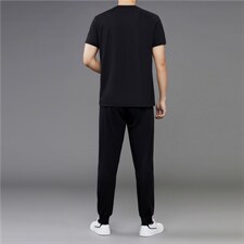 短袖T恤男士夏季套装休闲两件套新款半袖休闲裤男装户外清凉服饰，男装休闲套装，电商B212（原钱塘6029）