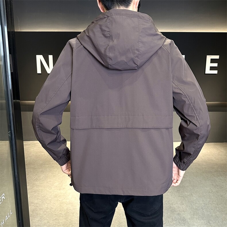 JK505-P902025秋季新款休闲百搭连帽外套青年帅气时尚潮流夹克,男装夹克,星座507A（原星座306B-2）