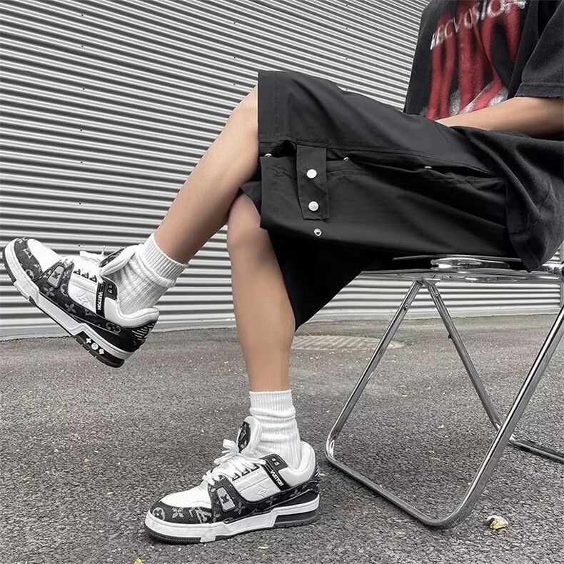 男春夏新款青少年时尚休闲裤高街休闲短裤SA132P28,男装休闲裤,星座1116-2