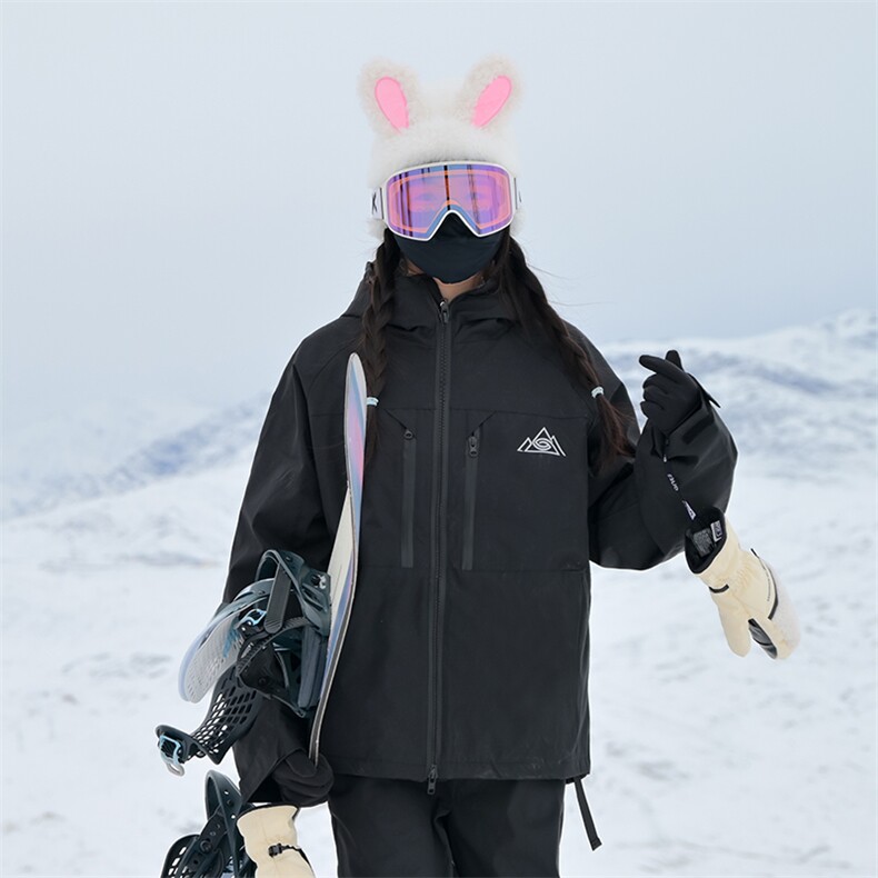 春季户外单双板防水滑雪服男女同款加棉加厚保暖登山服M77-P160,男装棉衣,电商A001-1
