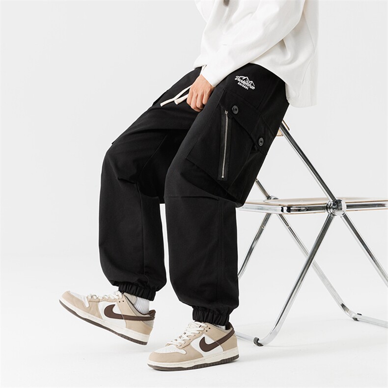 春季新款现货品质水洗做旧工装户外束脚休闲裤男ZK1993-特P38,男装休闲裤,电商A021