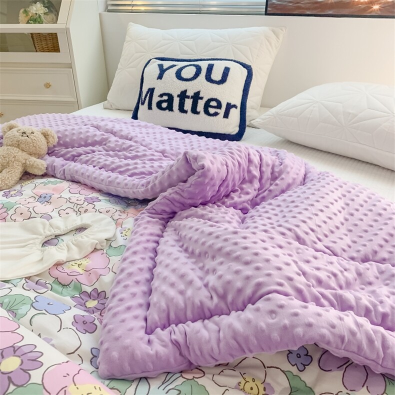 2021新款40支全棉13372大豆纤维豆豆被子被芯花房姑娘,被子被芯其他,格格屋家纺（原汀滢家纺）