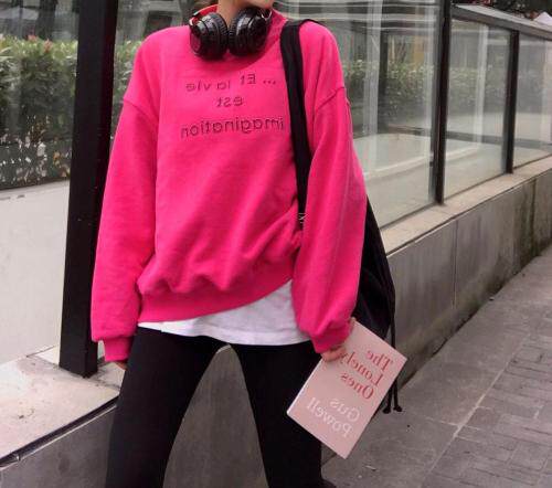 加绒卫衣，女装卫衣/绒衫，尚映