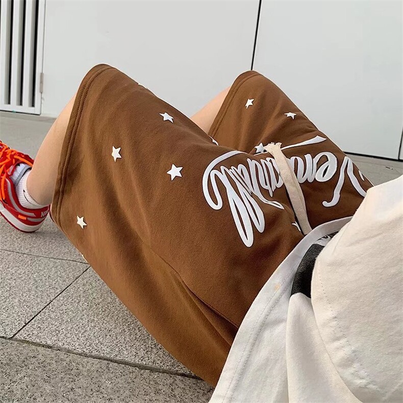 短裤男夏季外穿潮牌ins运动五分裤宽松夏天大裤衩HD20P30,男装休闲裤,星座1116-2