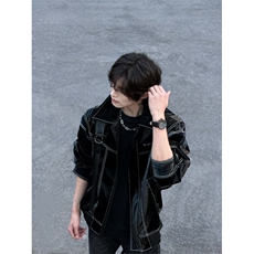 【有货】cleanfit短款外套男春秋高级感痞帅飞行员夹克W190LL-P92，男装夹克，星座1007（原301D）