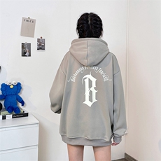 抖音供货、重磅加绒加厚卫衣秋季连帽宽松D223A-DYB-WY49-P65，男装卫衣，电商019-1