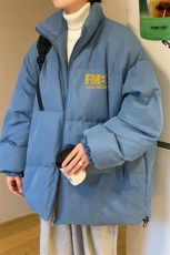 港风秋冬新款保暖立领宽松棉服外套男MY62033P115控138，男装棉衣，电商A268A
